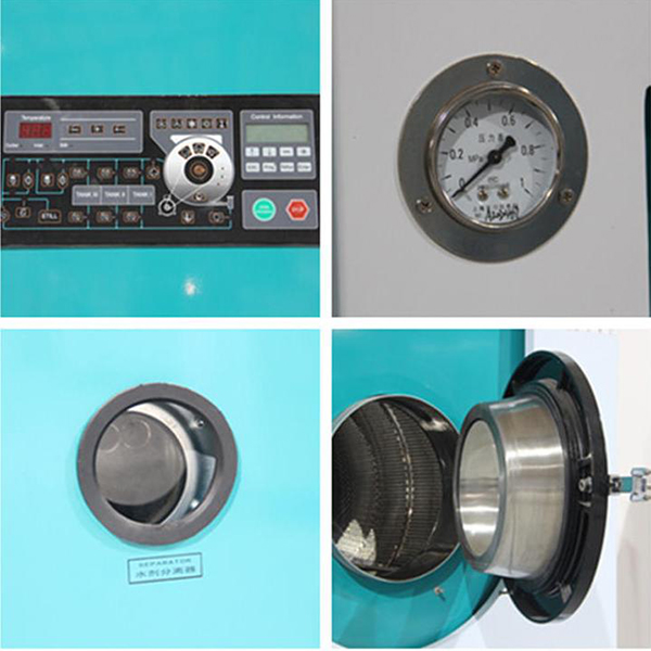 全自动工业干洗机装置和调试